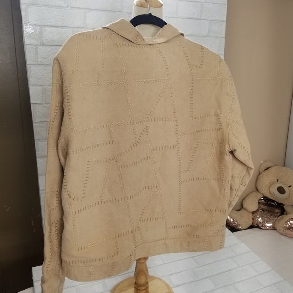 Per Se Tan Women's Jacket - Picture 7 of 7